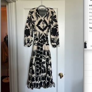 Black and White Maxi Dress
